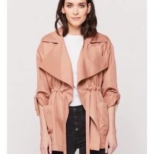 Velvet heart, Camel colored bomber jacket, light weight